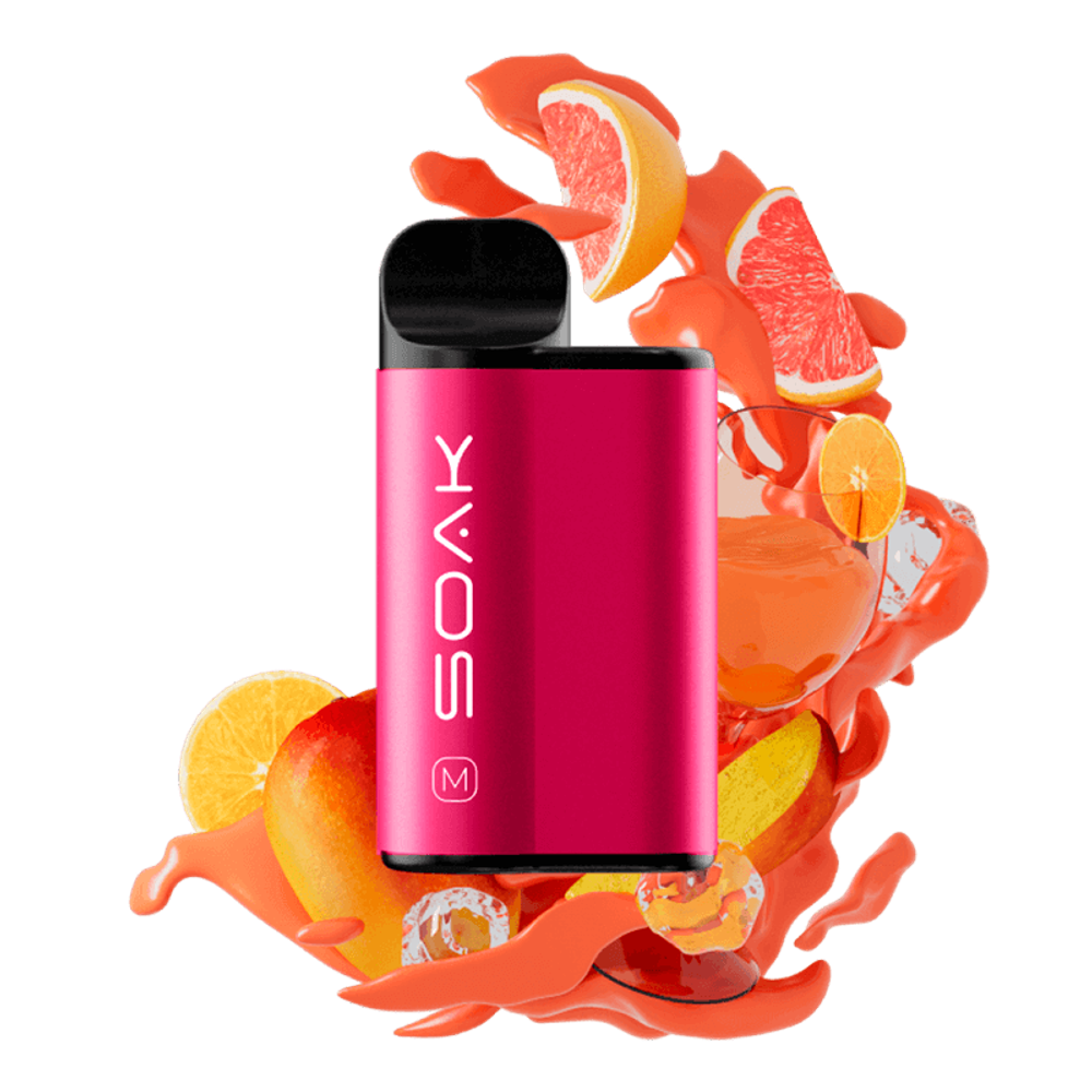 SOAK M - Mango Aperol  (Манго Апероль) 6000 затяжек