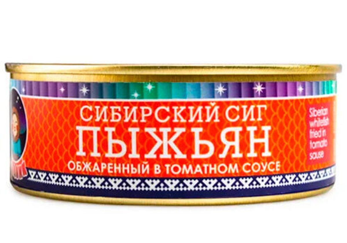 Пыжьян обжаренный в томатном соусе, 240г