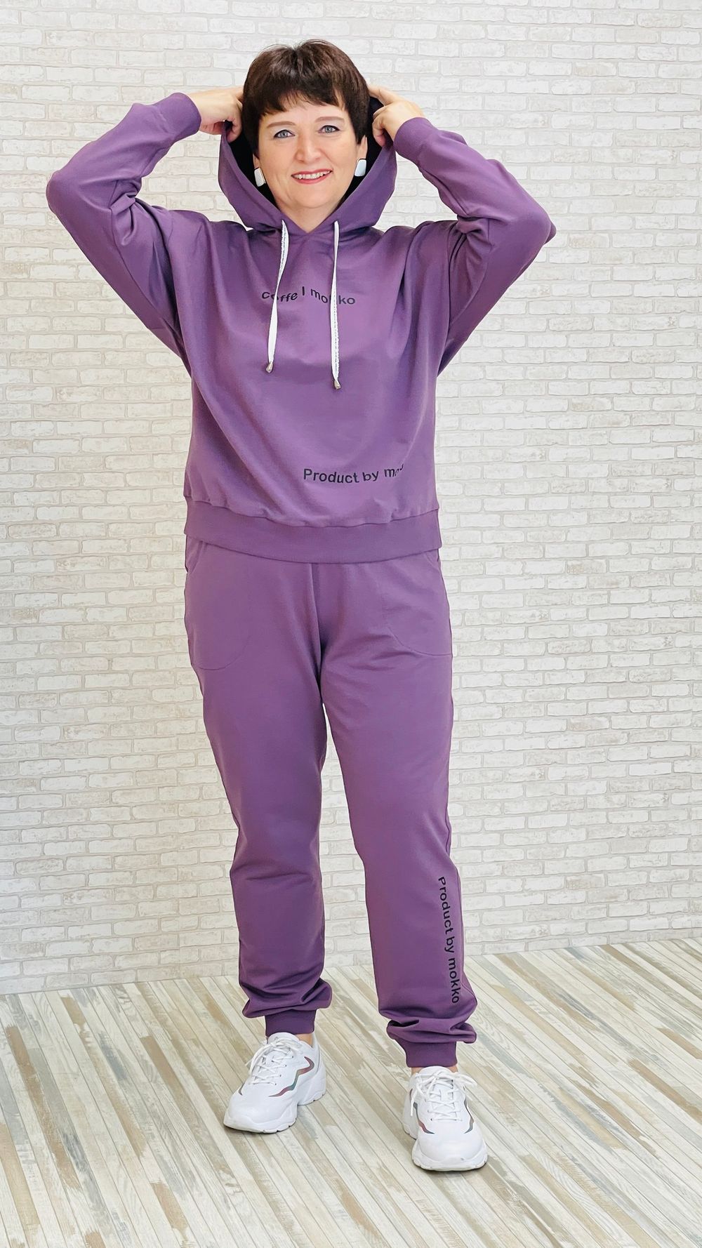 Костюм МЛ-2002-3П (виноградный шейк)