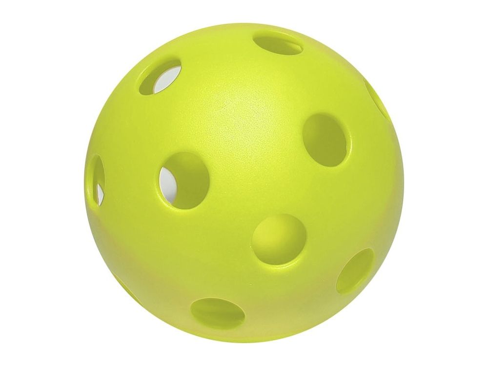 Мяч для флорбола F7322  (Салатовый)