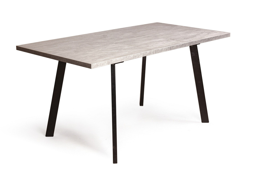 Стол TEO раскладной (120+40), цемент светлый