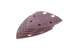 Набор шлифлистов Hammer Flex 220-003 MF-AC 003 Р 100  по 5 шт. по дереву, 80 мм