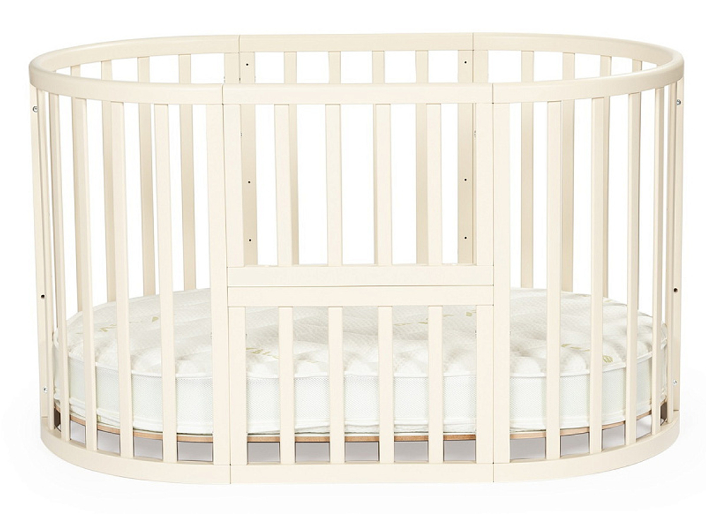 Детская кроватка Bebizaro Heirloom маятник поперечный BZHMM/02/VA VANILLA