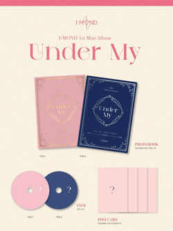 Альбом I:MOND - UNDER MY 1st Mini Album 2 Version SET