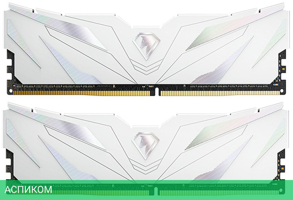 Оперативная память Netac Shadow II White 2x8GB DDR4 3200MHz (NTSWD4P32DP-16W)