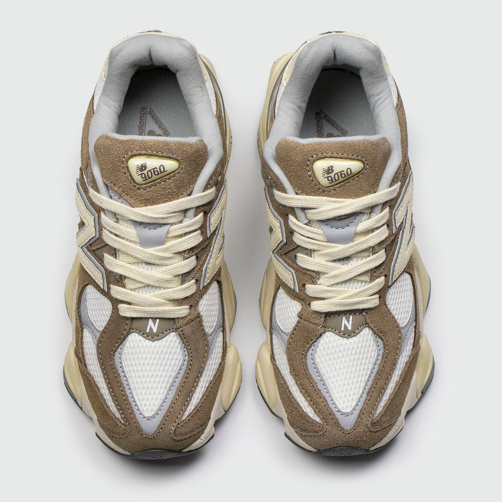 Кроссовки New Balance 9060 Brown White Wmns