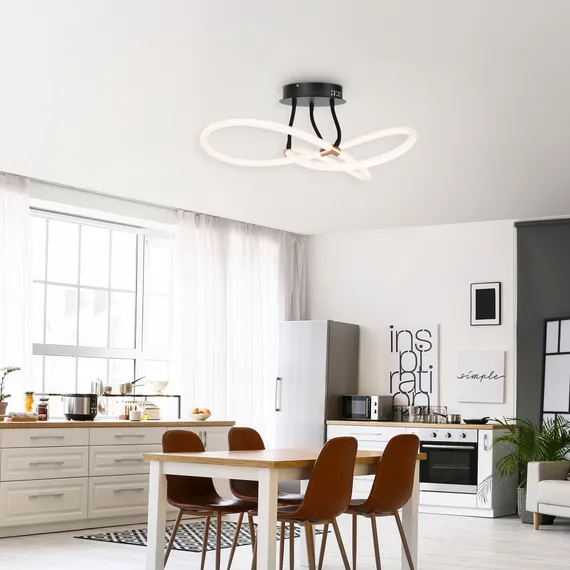 Потолочный светильник FR6059CL-L35B Нарядный / Fancy 44 Вт LED Freya fr6059cl-l35b