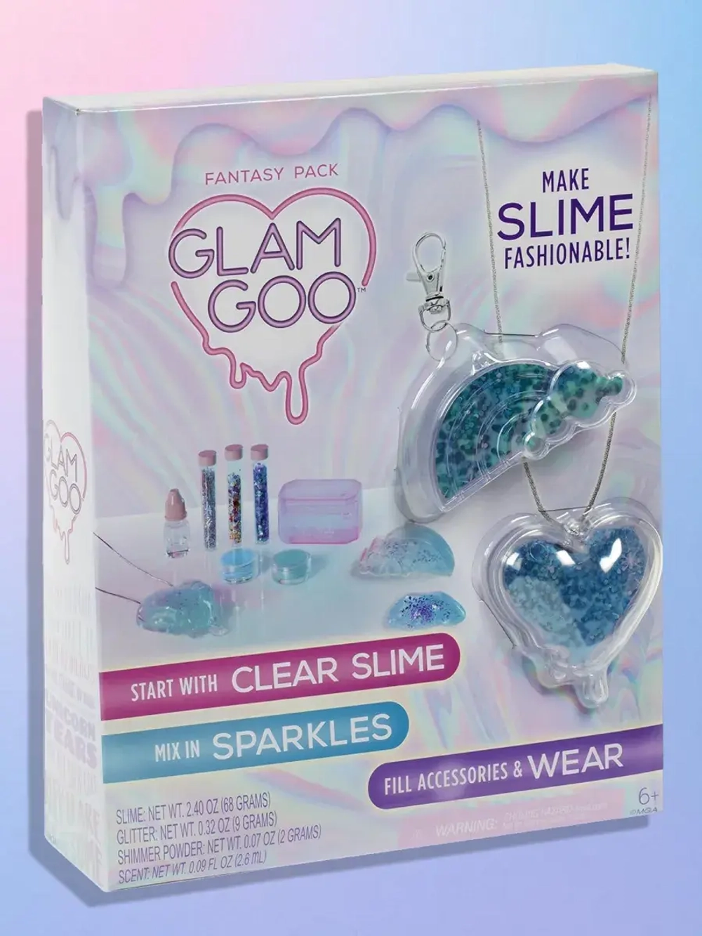 Набор слаймов Glam Goo Fantasy Pack Review