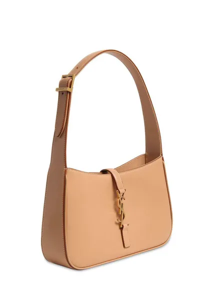Сумка Saint Laurent Le 5 à 7 Hobo бежевый