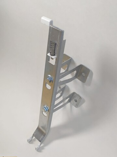 Кронштейн настенный Кайрос К15Н.6100 со скобами в сборе для гигиенических СПР высотой 600 мм