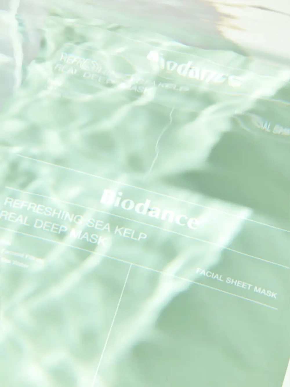 Biodance Освежающая гидрогелевая маска с морскими водорослями Refreshing Sea Kelp Real Deep Mask 34 гр