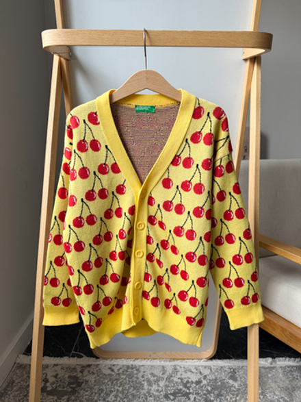 Хлопковый кардиган Benetton, 128