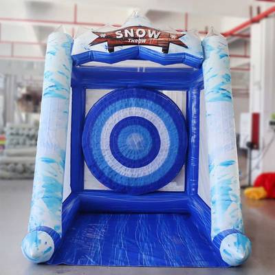 Надувной дартс «Снежное шоу» на подкачке, диаметр 3 м, размер 3×3×2,5 м