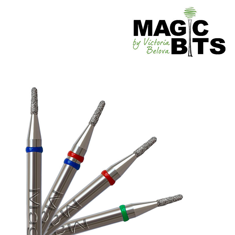 Magic bits алмазная фиссура 1.2 мм (натуральный алмаз) средний