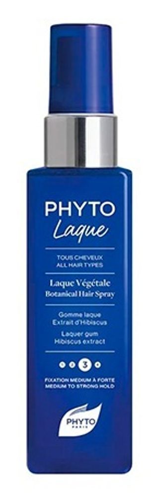 Фито Фитолак Лак для волос средняя - сильная фиксация Phyto Phytolaque Botanical hair spray medium to strong hold 100 мл