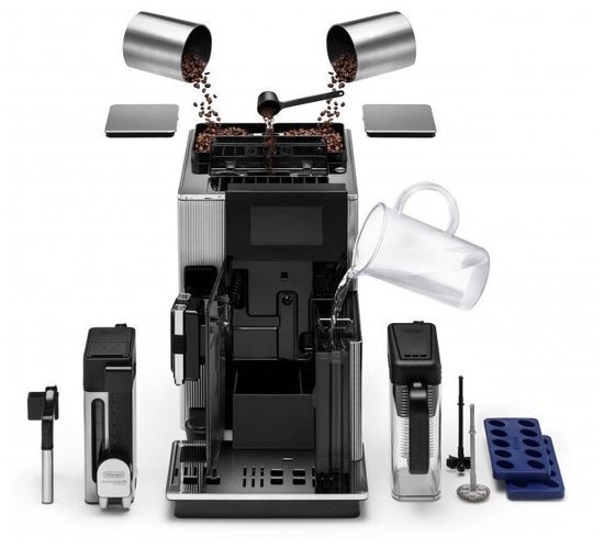 Кофемашина De'Longhi Maestosa EPAM 960.75 GLM, черный/серебристый