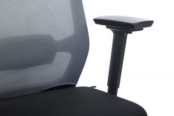 Кресло Фикс RCH 851E-3D-M3 Серый/Черный