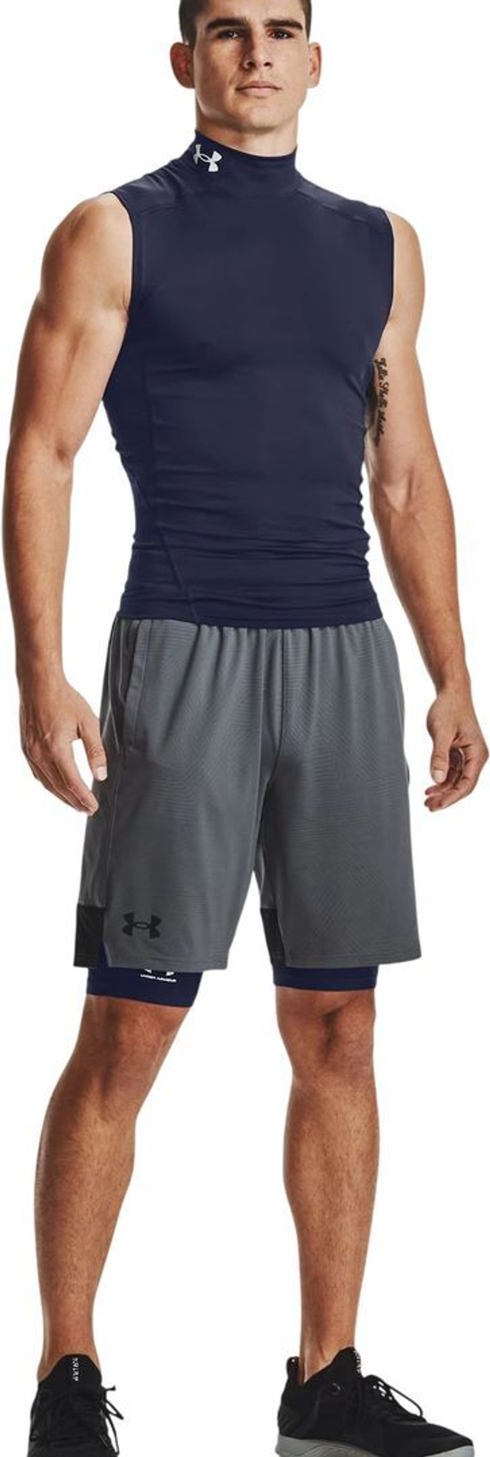 Шорты Under Armour UA HG Armour Lng Shorts син