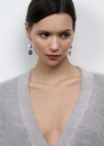 Серьги Пластика длинные