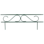 Заборчик для клумбы Прямой 4 секции (металл)