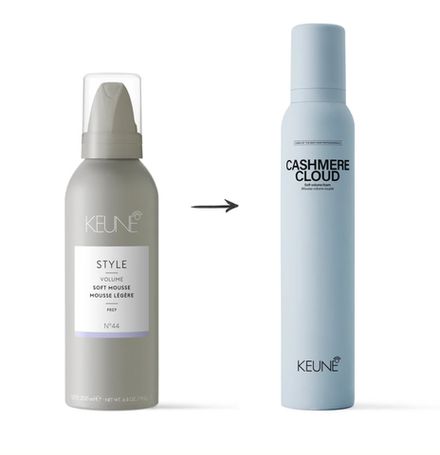 Keune Мусс софт для объема и защиты Кашемировое облако Cashmere Cloud 200 мл