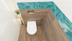 Керамогранит плитка Lasselsberger "Ипанема" цвет Коричневый, 20*60см (8шт/0,96м2), упаковка