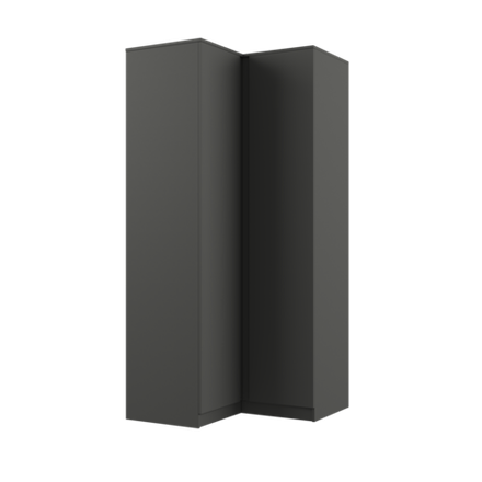 МС Мадера Шкаф ШМУ 960*960*2100*520 (лдсп графит новый)