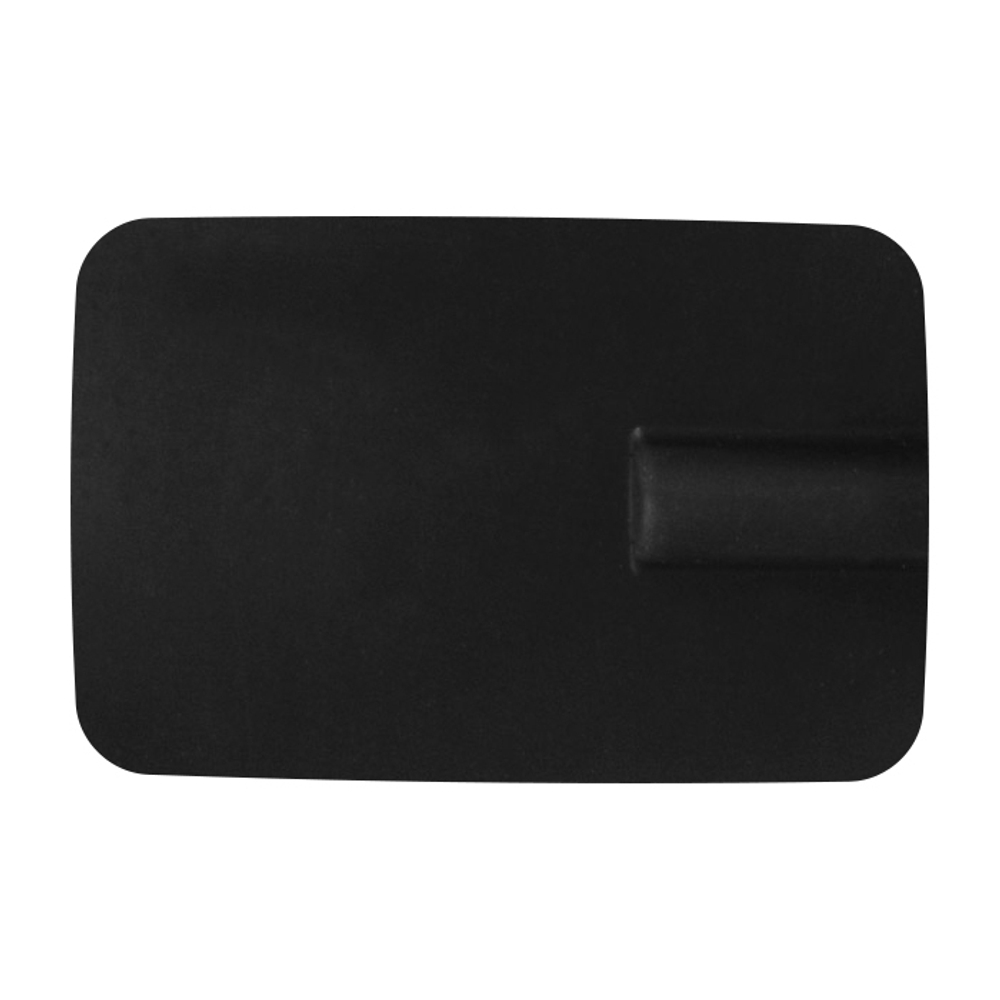 Электрод из токопроводящего силикона прямоугольный 100х200х1 мм 2 мм