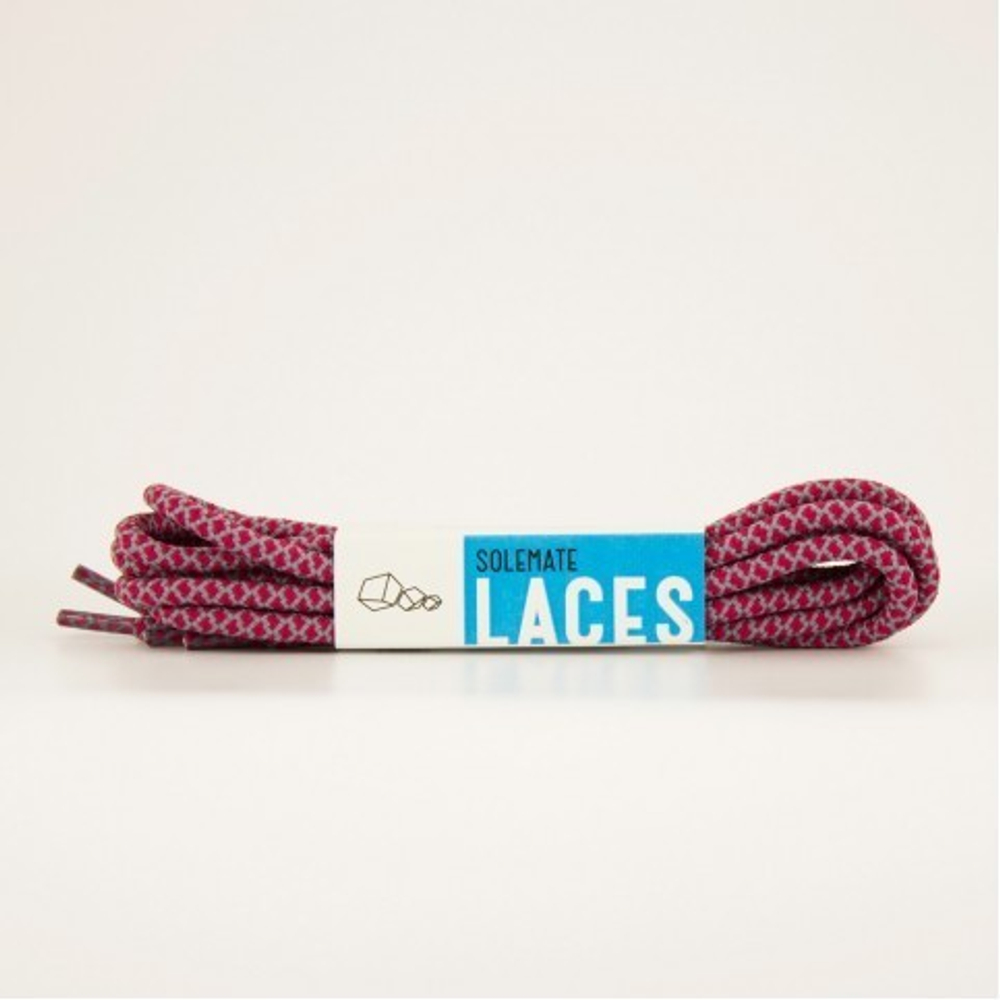 Шнурки Solemate Laces Фиолетово-Серого Цвета