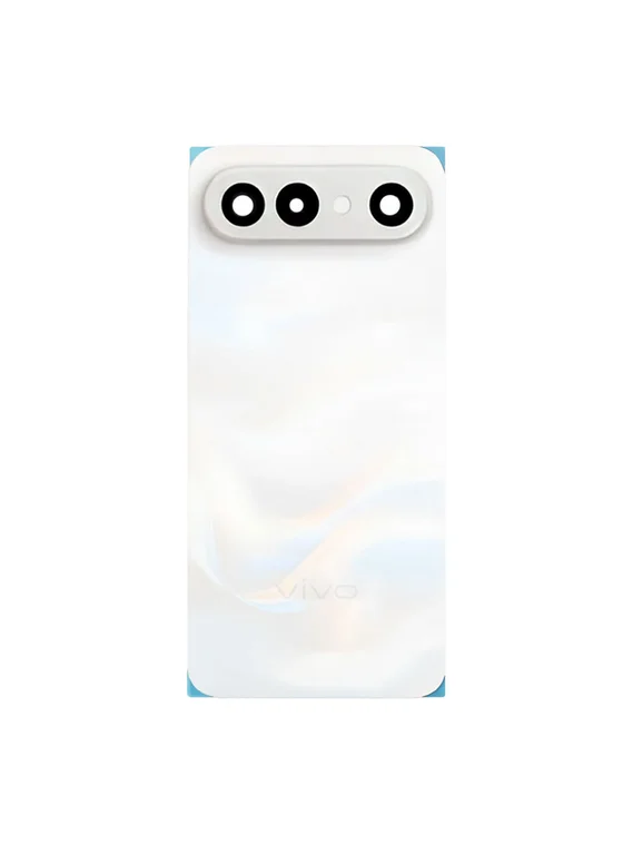 Задняя крышка для Vivo X300 FE белая (White) со стеклом камеры