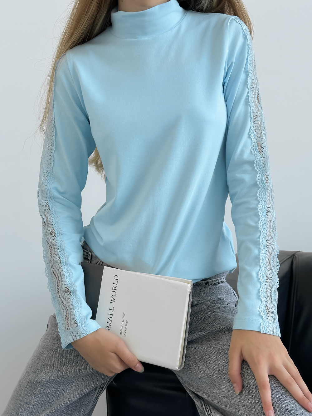 Водолазка для девочки 6027