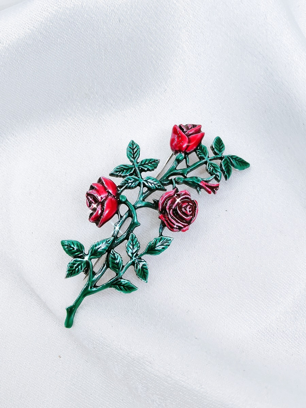 "Вендела" брошь  из коллекции "Флорина" от Jenavi с замком булавка