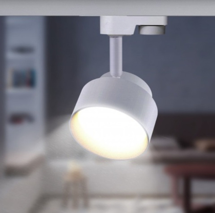 Трековые светильники однофазные ЭРА белые TR16 под лампу GX53 12Вт