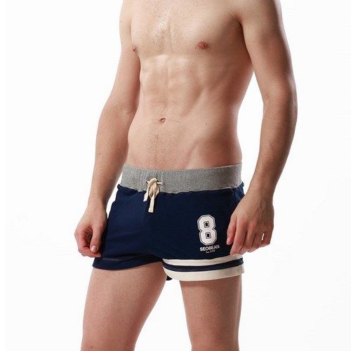 Шорты спортивные темно-синие SEOBEAN SHORTS NAVY 8