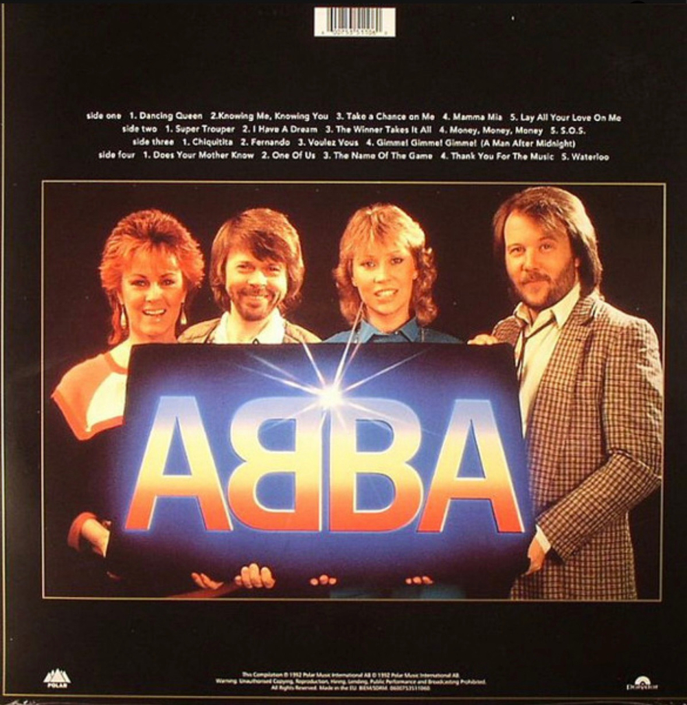 ABBA ‎– Gold (Greatest Hits)*