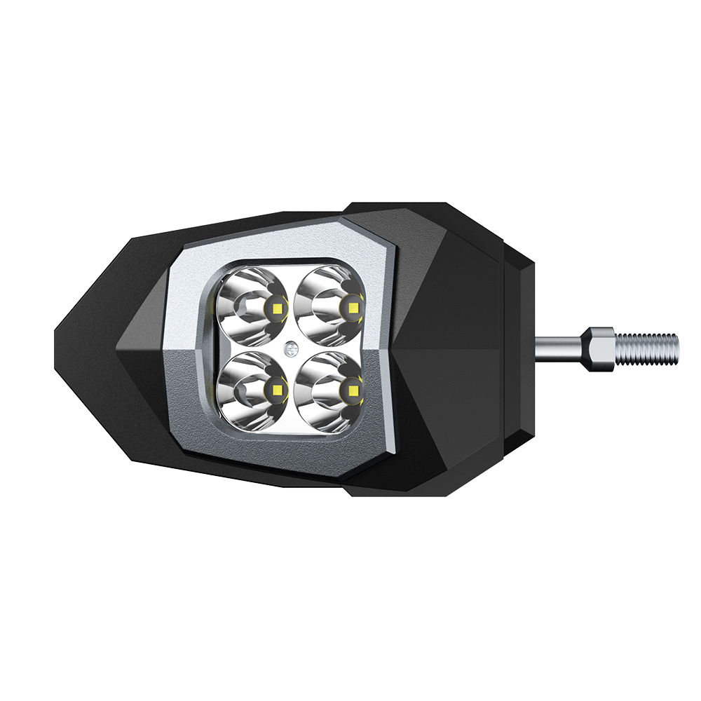 Зеркало заднего вида Aurora 2" дальнего белого света ALO-W-4.5-P4T3