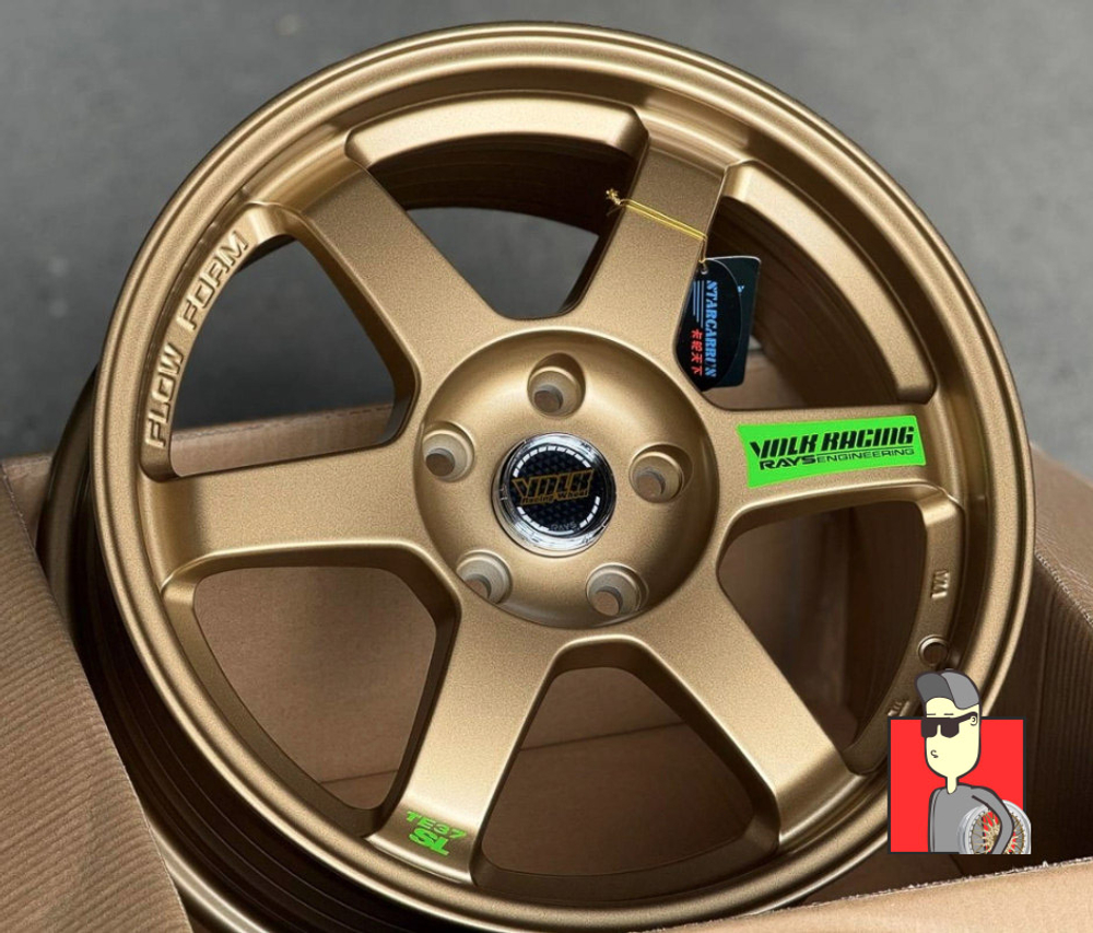 Комплект дисков Rays TE37 509 17x7.5 et38 5x112