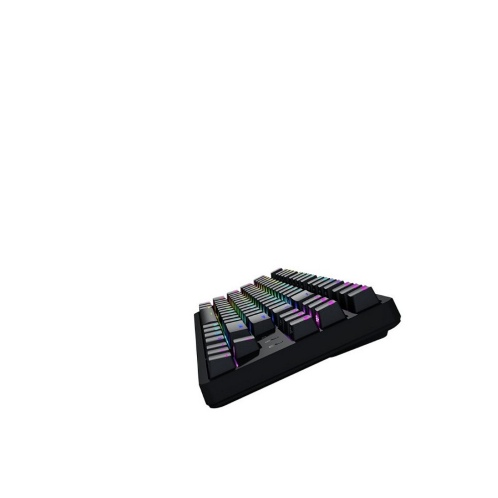 Механическая клавиатура Durgod Cavalry 87 - BLACK, TKL, PBT Double-shot keycaps, Hot-swap, RGB, Kailh turbo-Brown switch (C87-B-KL-B)