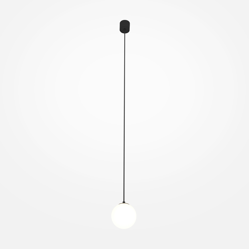 Подвесной светодиодный светильник Maytoni Luna P039PL-5W4K-10-B