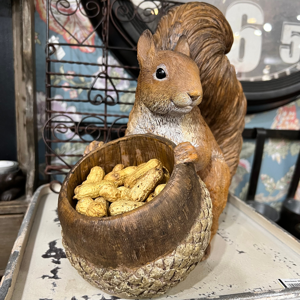 Белка с чашей 28 см [Арт.D 44021]