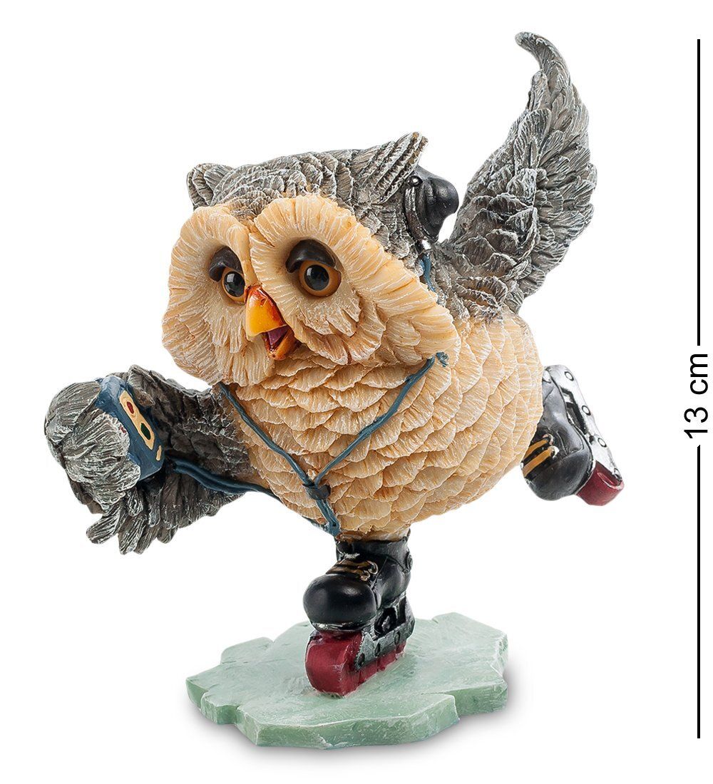 OL-6372-XB Фигура Сова «Фигуристка» (Sealmark)