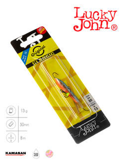 Балансир LUCKY JOHN Classic 5 (+тройник), 50 мм, цвет 45H, арт. 81501-45H