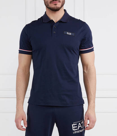 Поло EA7 - темно-синий(3RPF02 PJM9Z)