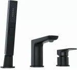 Смеситель для ванны Allen Brau Infinity 5.21008-31 черный матовый