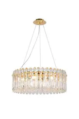 5075-9GD GOLD+CLEAR (1) Люстра NW #