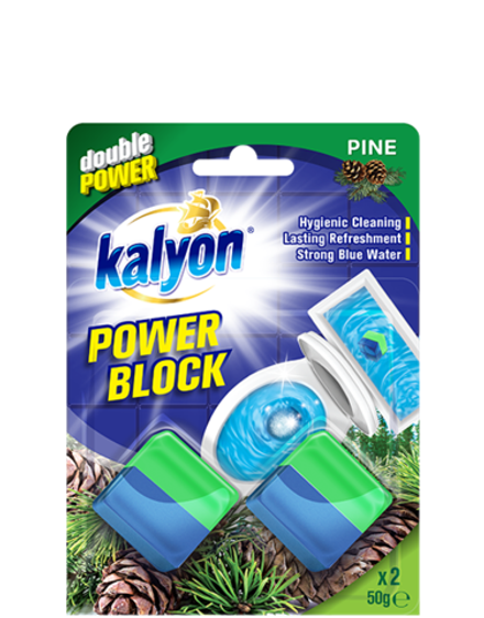 KALYON ТУАЛЕТНЫЙ БЛОК ДЛЯ СЛИВНОГО БАЧКА УНИТАЗА СОСНА 2 ШТ x 12