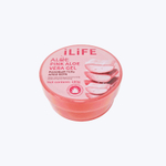 Розовый гель алоэ вера ILIFE