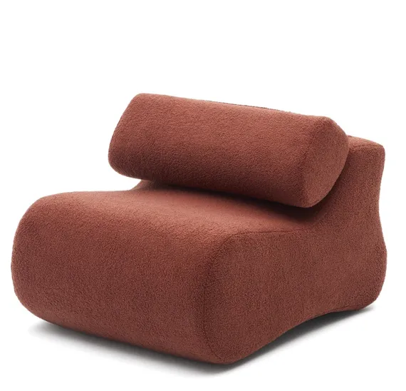 Кресло Club терракотовое букле