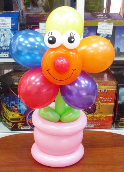 Цветок в горшке