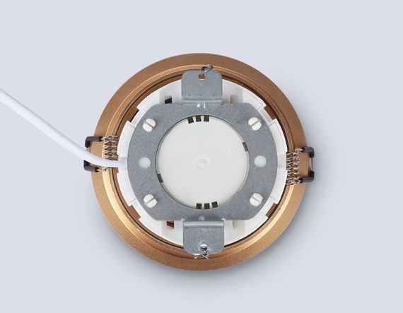Светильник точечный Ambrella TN51812 GX53 золото 42409